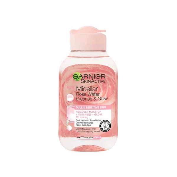 Naelle Studio Garnier Micellar Rose Water Cleanse and Glow 100ml