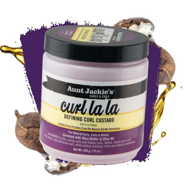 Aunt Jackie's Curl La La Defining Curl Custard 15oz.