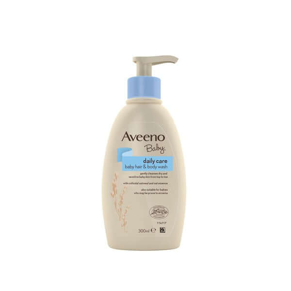 Aveeno Baby Daily Care Hair And Body Wash 300ml.