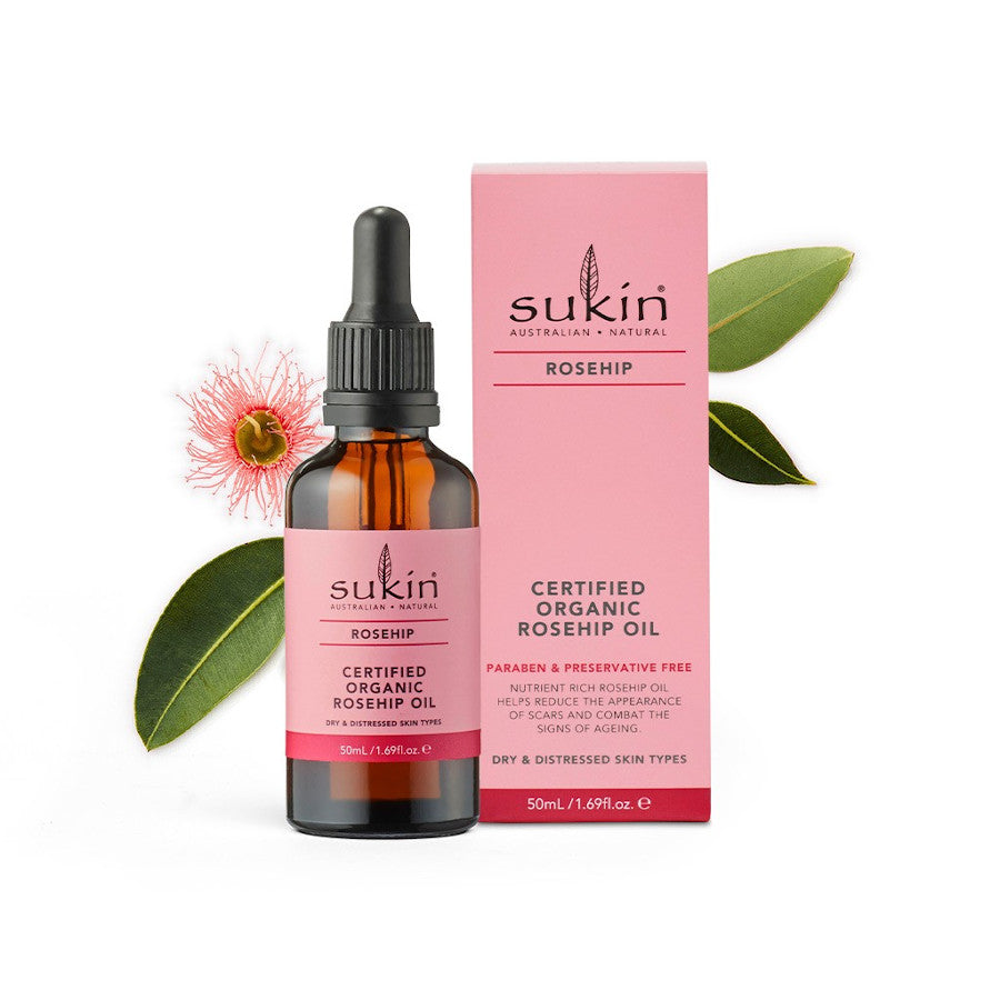 Sukin Certified Organic Rosehip Oil - 50ml.