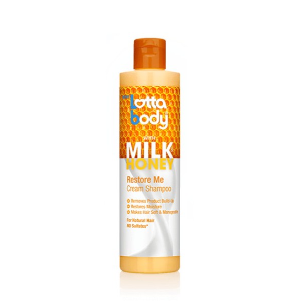 Lottabody Milk Honey Restore Me Shampoo 300ml.