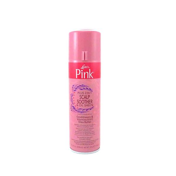 Luster's Pink Oil Sheen 2 in 1 Soother Spray 14oz.