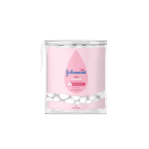 Johnsons Baby Cotton Balls 75 Balls