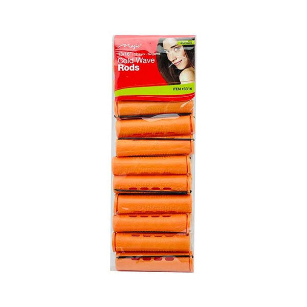 Magic Collection Cold Wave Rods 13/16" Jumbo Tangerine